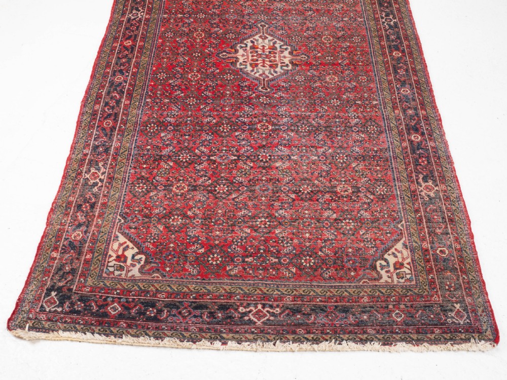 Hosseinabad Khelleh Persian Hamadan Long Rug 10'4