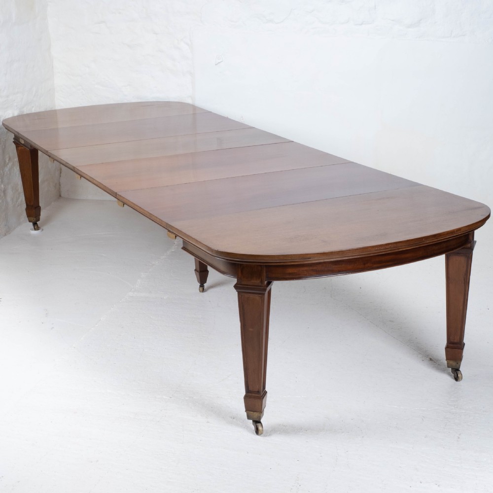 Gillows 12ft Extending Mahogany Dining Table C1860 (14 Seater)