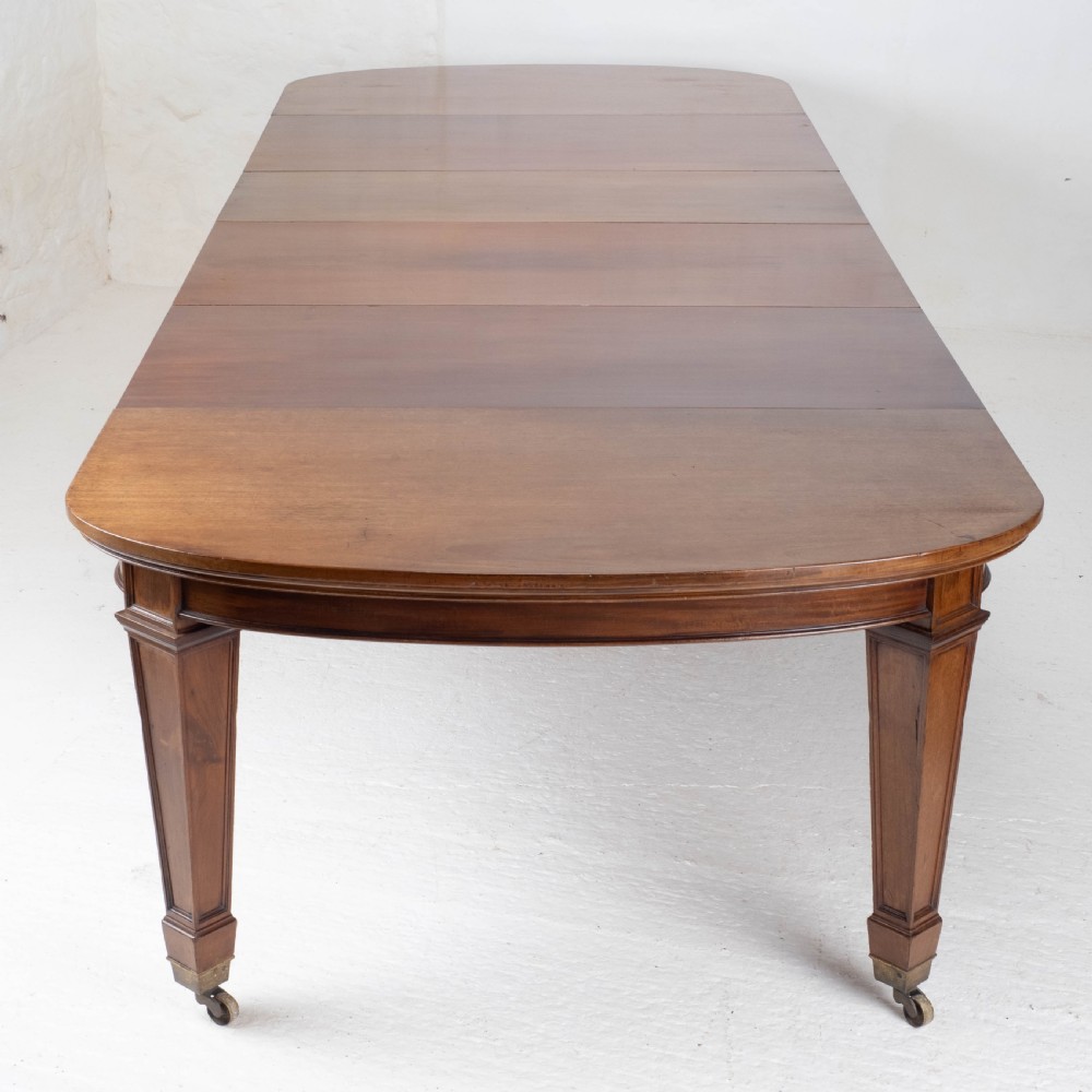 Gillows 12ft Extending Mahogany Dining Table C1860 (14 Seater) View VII