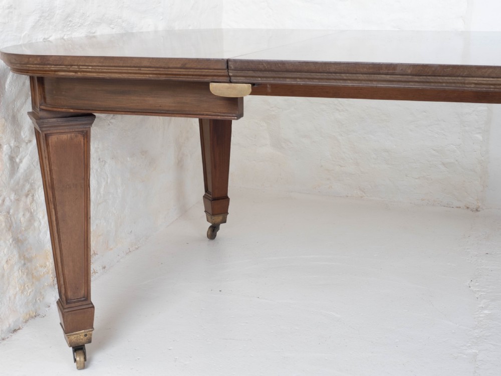 Gillows 12ft Extending Mahogany Dining Table C1860 (14 Seater) View XIV