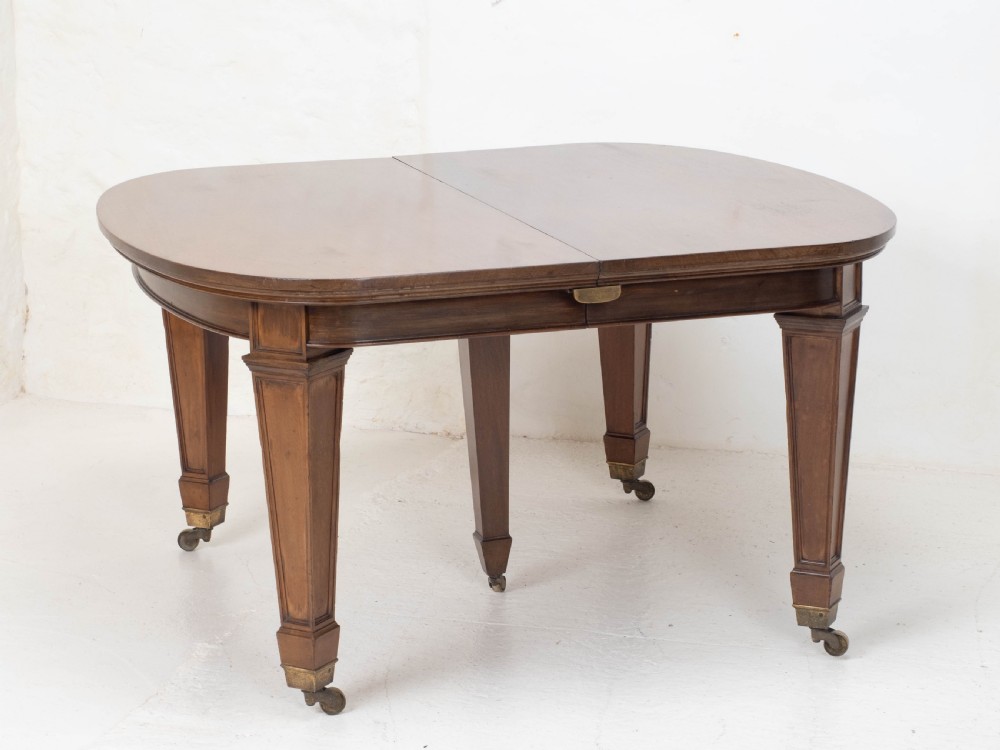 Gillows 12ft Extending Mahogany Dining Table C1860 (14 Seater) View XV