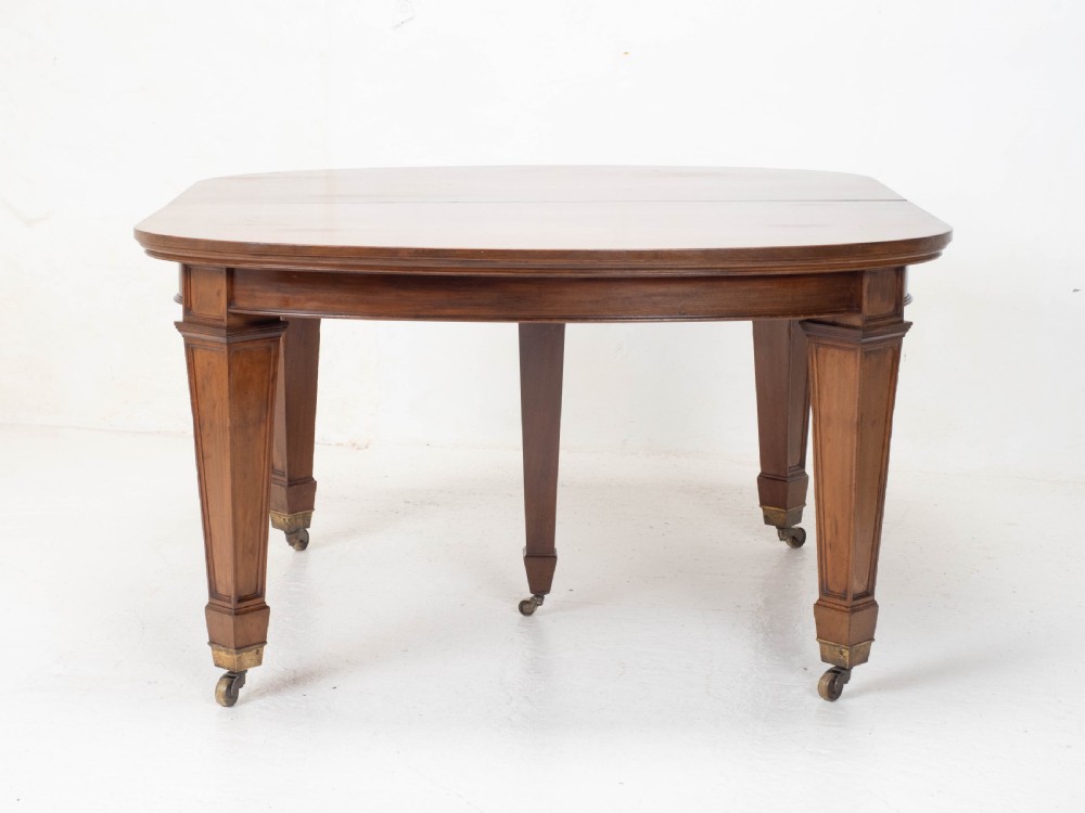 Gillows 12ft Extending Mahogany Dining Table C1860 (14 Seater) View XVI