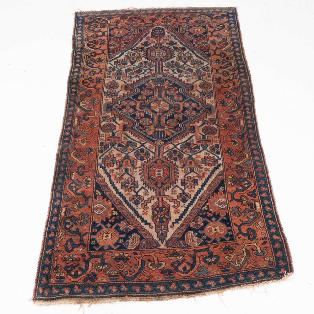 Hamadan Persian Handwoven Rug 6'5