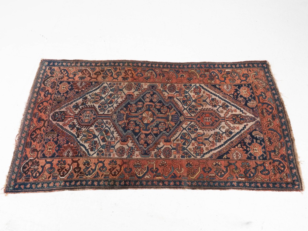 Hamadan Persian Handwoven Rug 6'5