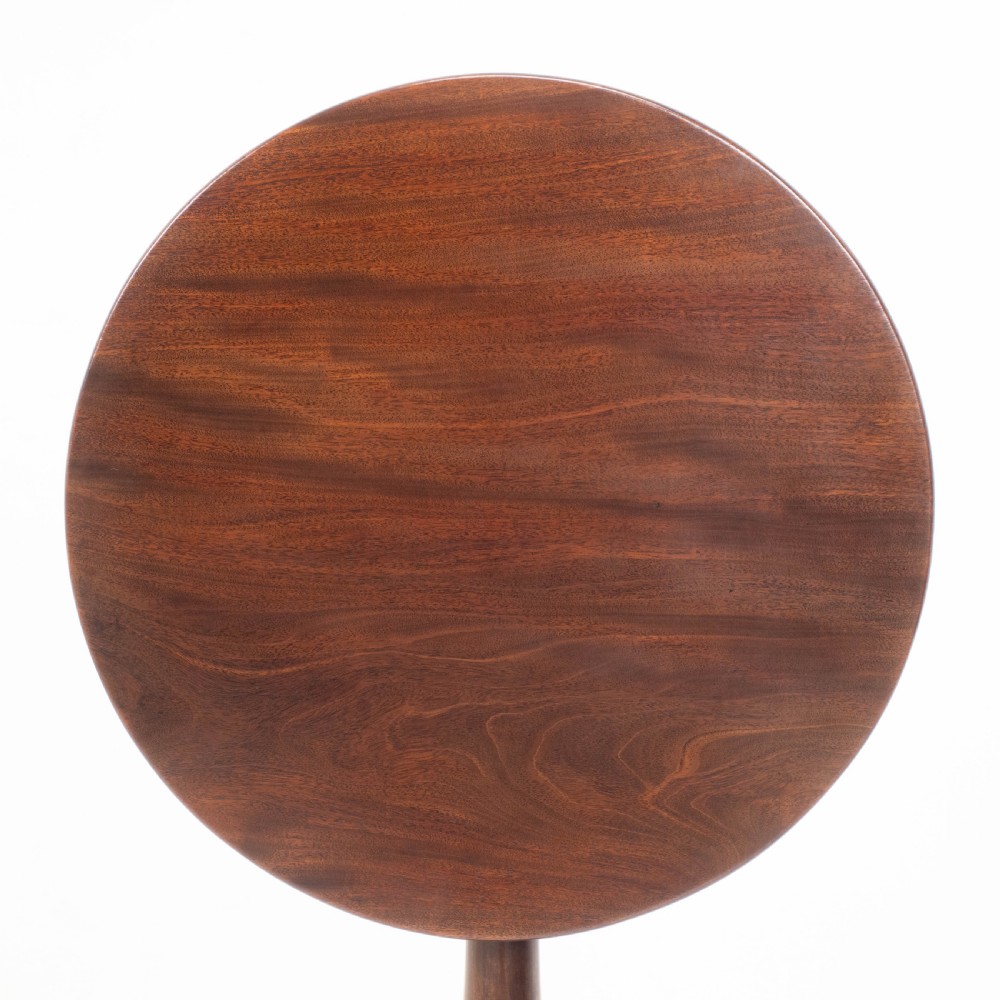 Regency Mahogany Tilt-top Tripod Wine Table C1810 (Georgian Tilt-top Side) View V