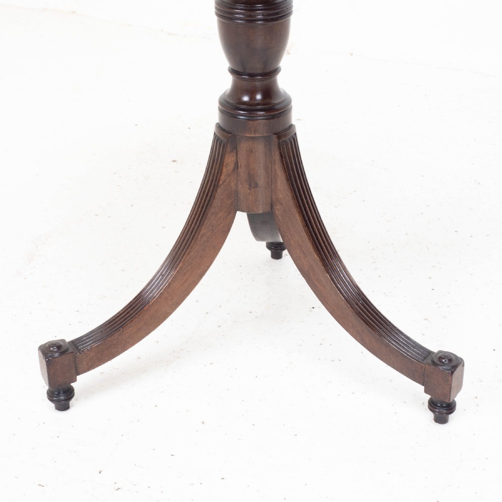 Regency Mahogany Tilt-top Tripod Wine Table C1810 (Georgian Tilt-top Side) View VIII