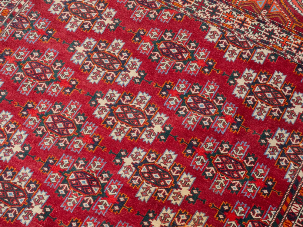 Turkmen Yomut Rug with Kepse Guls 6'10'x4'1