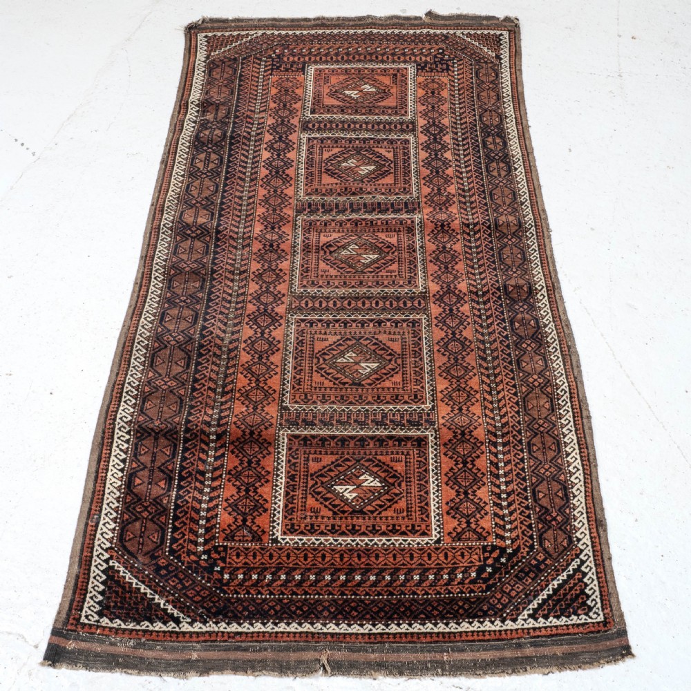 Baluch Afghan Rug - 6' x 3' (184x91cm Persian Baluchi Baluch)