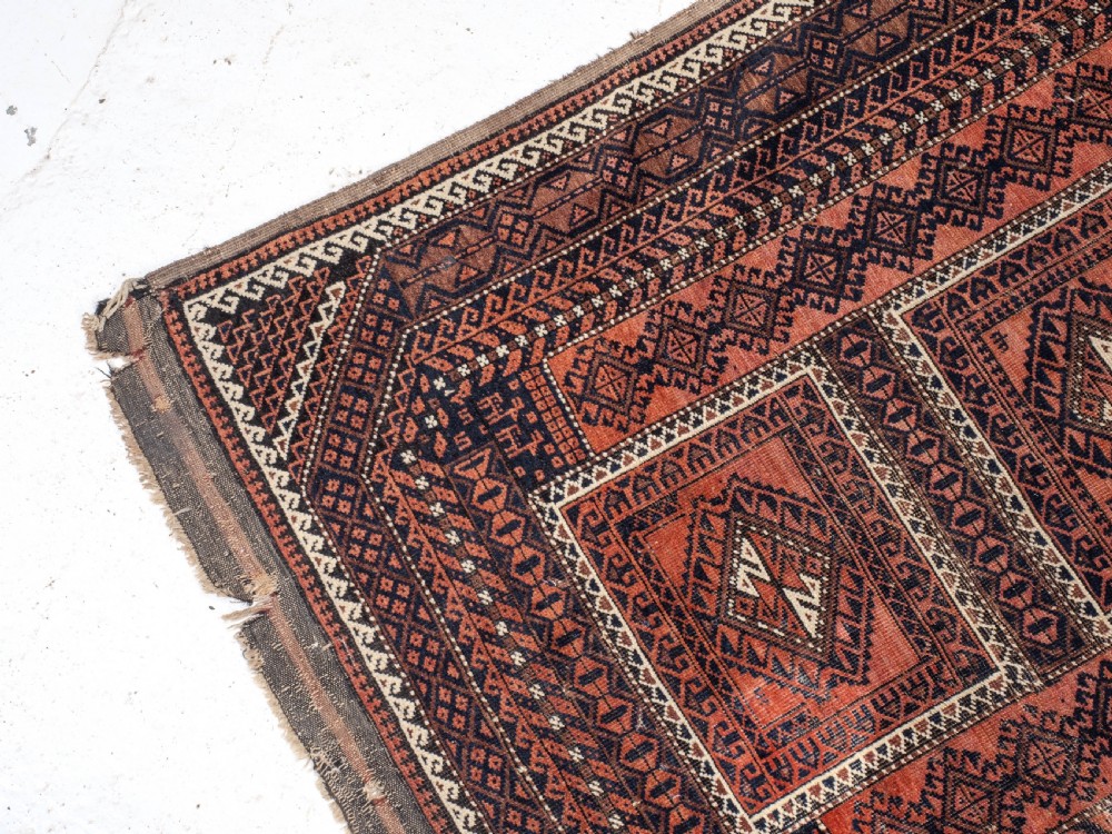 Baluch Afghan Rug - 6' x 3' (184x91cm Persian Baluchi Baluch) View IX