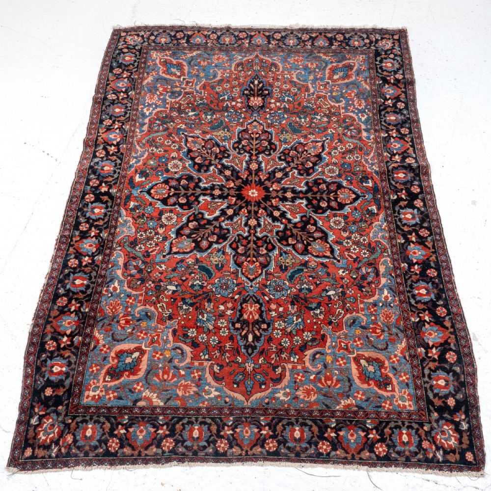Persian Tabriz Rug C1930 7'x4'9