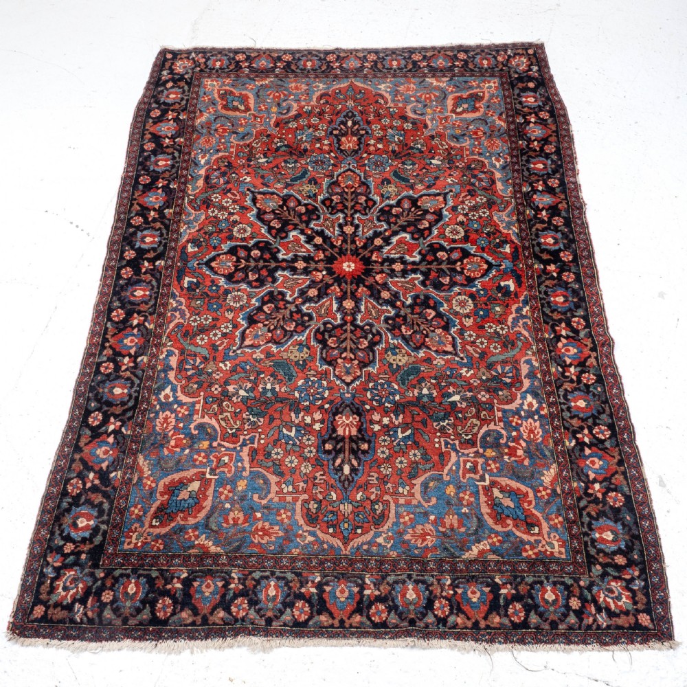 Persian Tabriz Rug C1930 7'x4'9