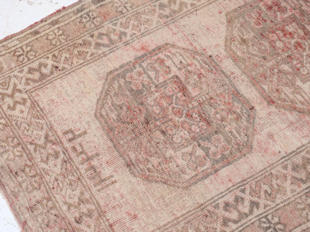 Afghan Tekke Aqcha Small Rug C1914 3'11'x2'11
