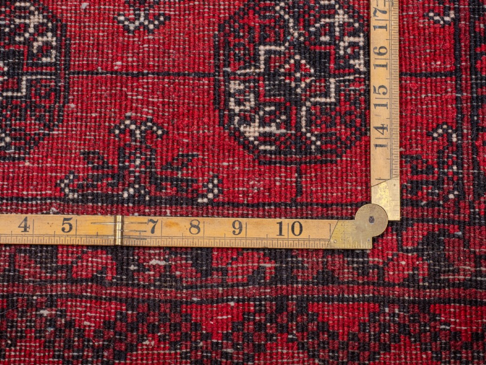 Turkmen Ersari Afghan Runner C1930 8'8