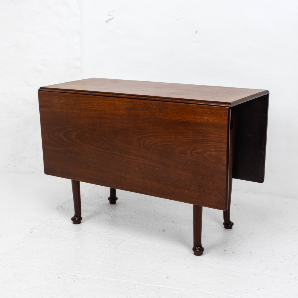 George I Pad Foot Mahogany Drop Leaf Dining Table C1720 (Georgian) View IV