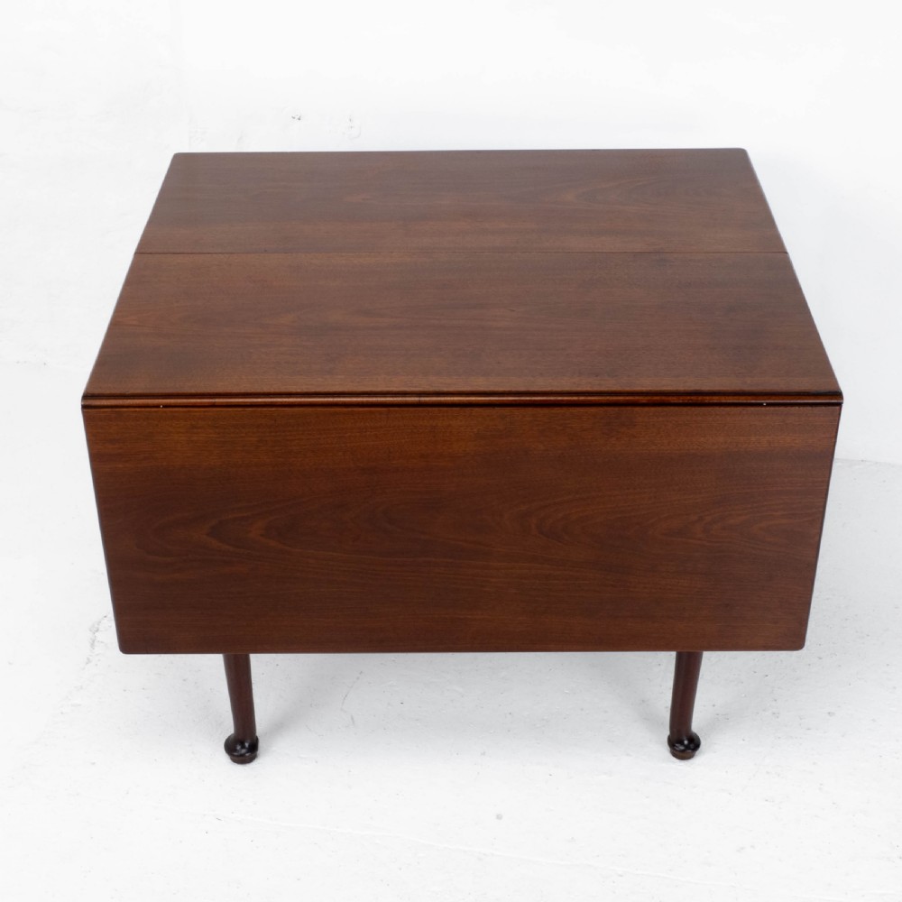 George I Pad Foot Mahogany Drop Leaf Dining Table C1720 (Georgian) View VIII