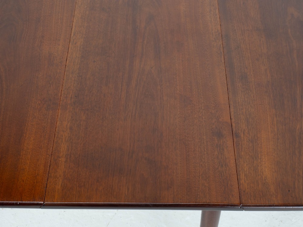 George I Pad Foot Mahogany Drop Leaf Dining Table C1720 (Georgian) View XI