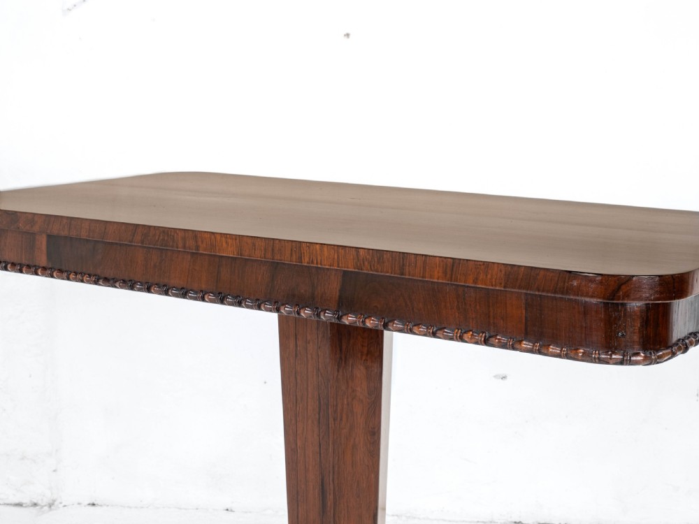 William IV Rosewood Pedestal Side / Console Table C1835 (Occasional Victorian) View X