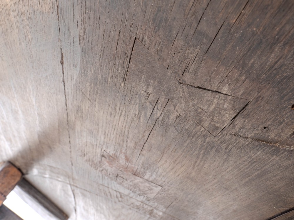 Late C17th /Early C18th Oak Gateleg Drop Leaf Country Dining Table (8 Seater) View XXVIII