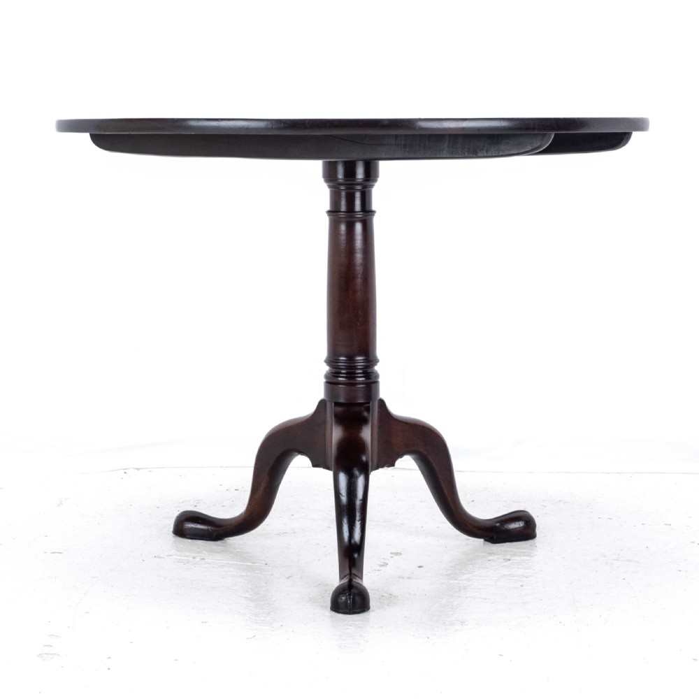 George III Large Mahogany Tripod Supper Table C1760 (Georgian) View VI