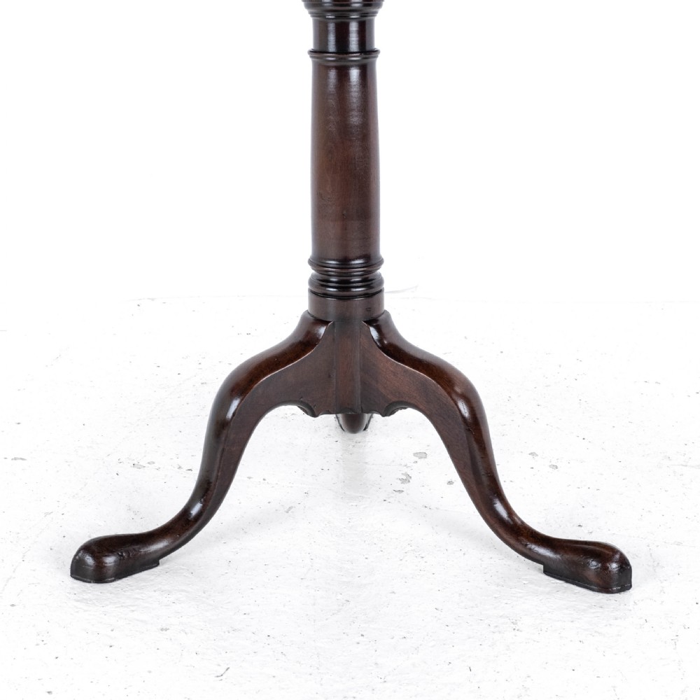 George III Large Mahogany Tripod Supper Table C1760 (Georgian) View VII