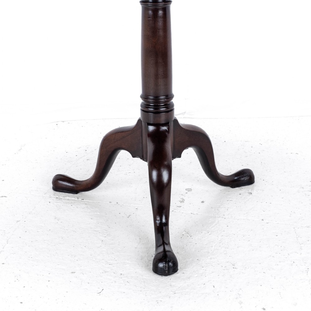 George III Large Mahogany Tripod Supper Table C1760 (Georgian) View X