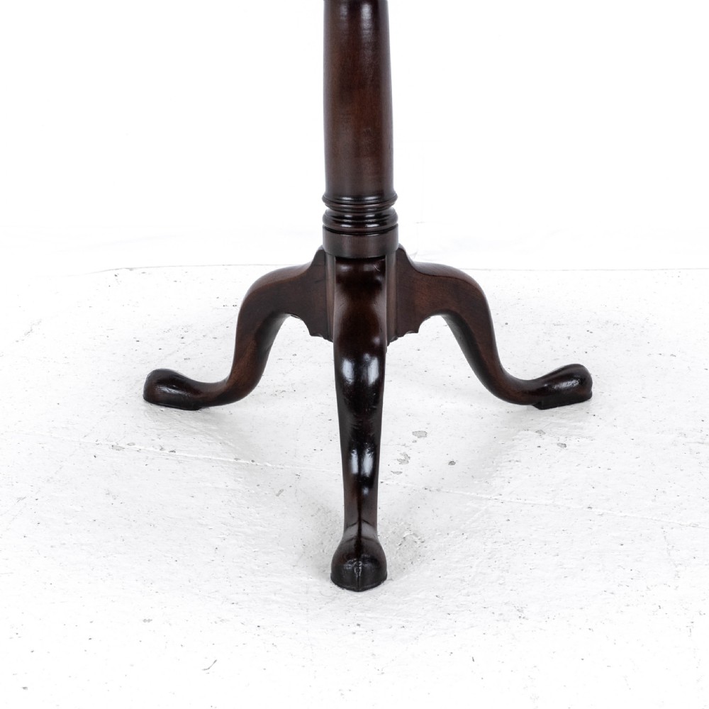 George III Large Mahogany Tripod Supper Table C1760 (Georgian) View XII