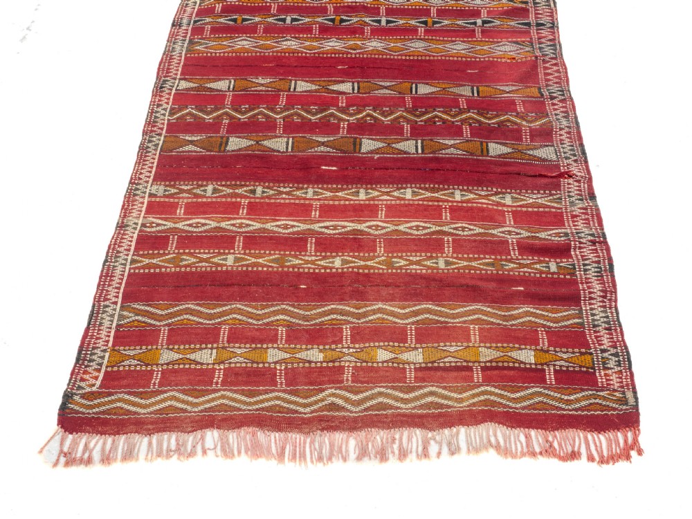Moroccan Flat Weave Rug 9'5