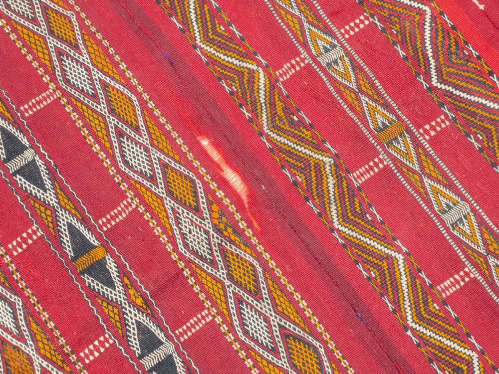 Moroccan Flat Weave Rug 9'5