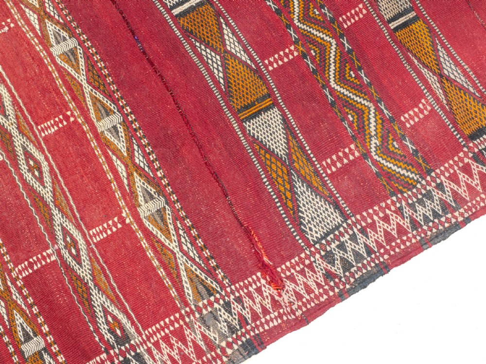 Moroccan Flat Weave Rug 9'5