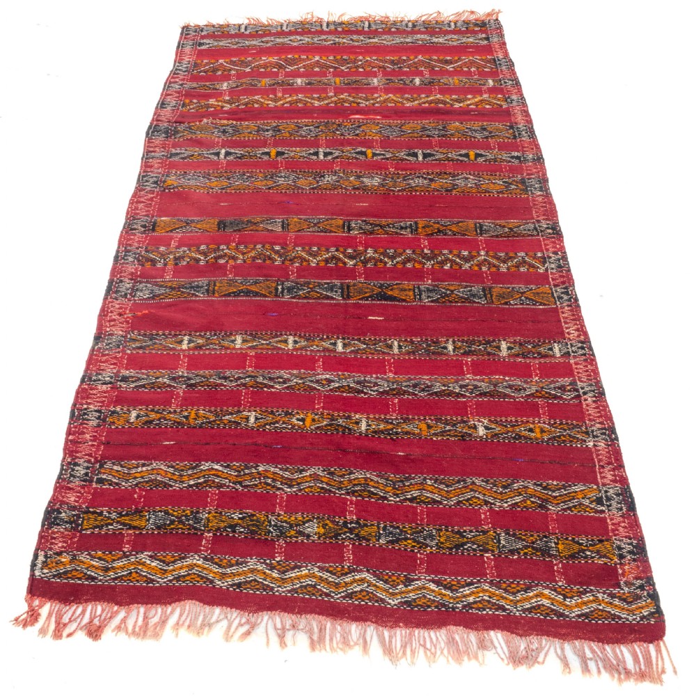 Moroccan Flat Weave Rug 9'5