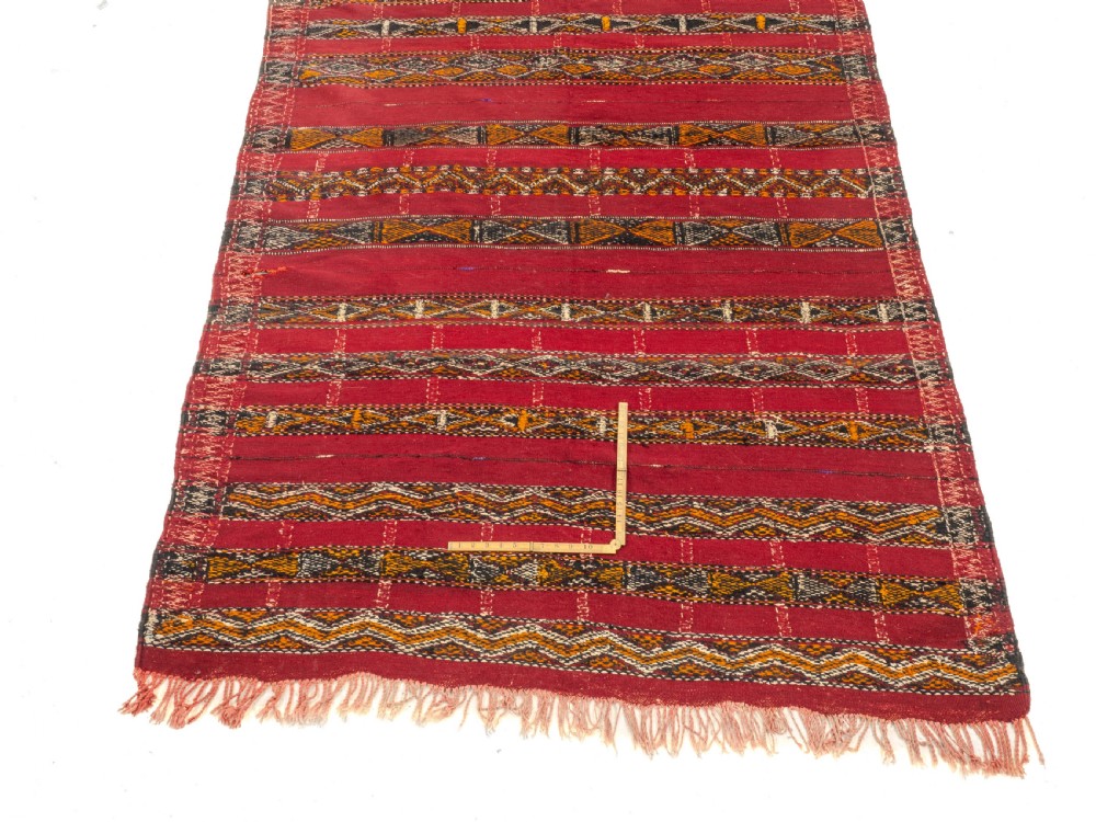 Moroccan Flat Weave Rug 9'5