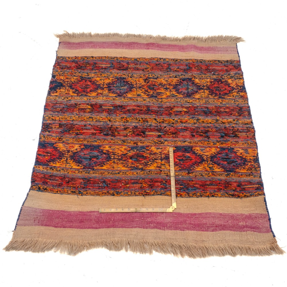 Northwest Persian Soumak Flat Weave Panel/Rug 4'3