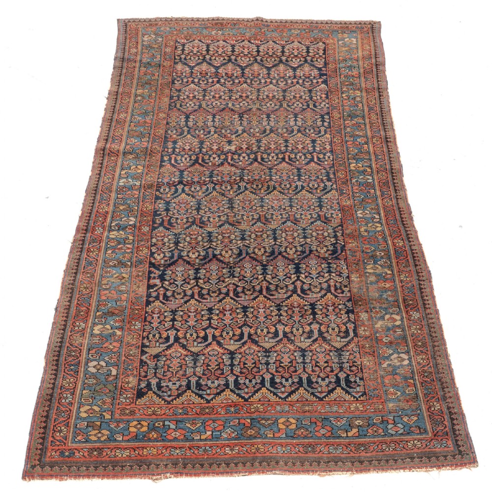 Northwest Persian Hamadan Rug Late C19th 7'1