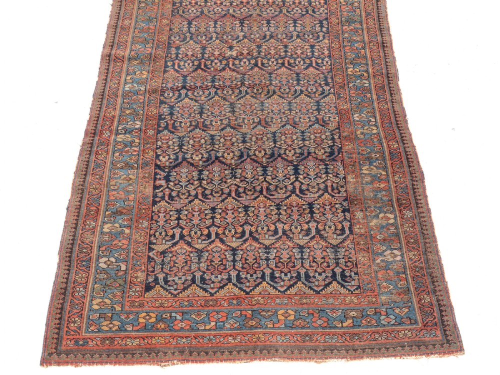 Northwest Persian Hamadan Rug Late C19th 7'1