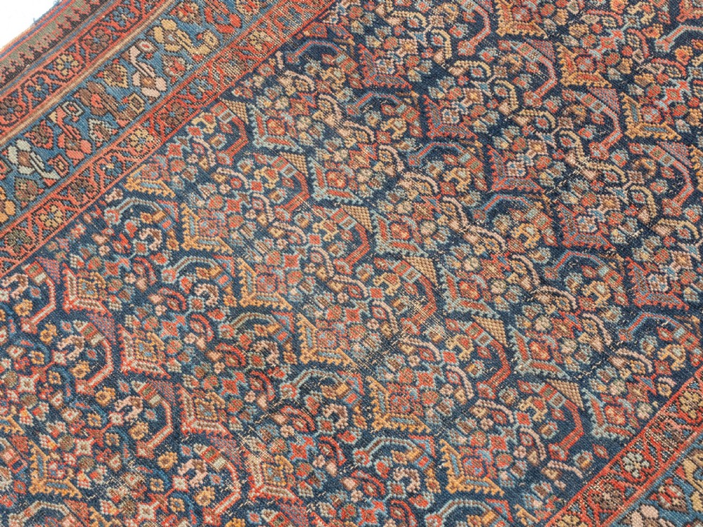 Northwest Persian Hamadan Rug Late C19th 7'1