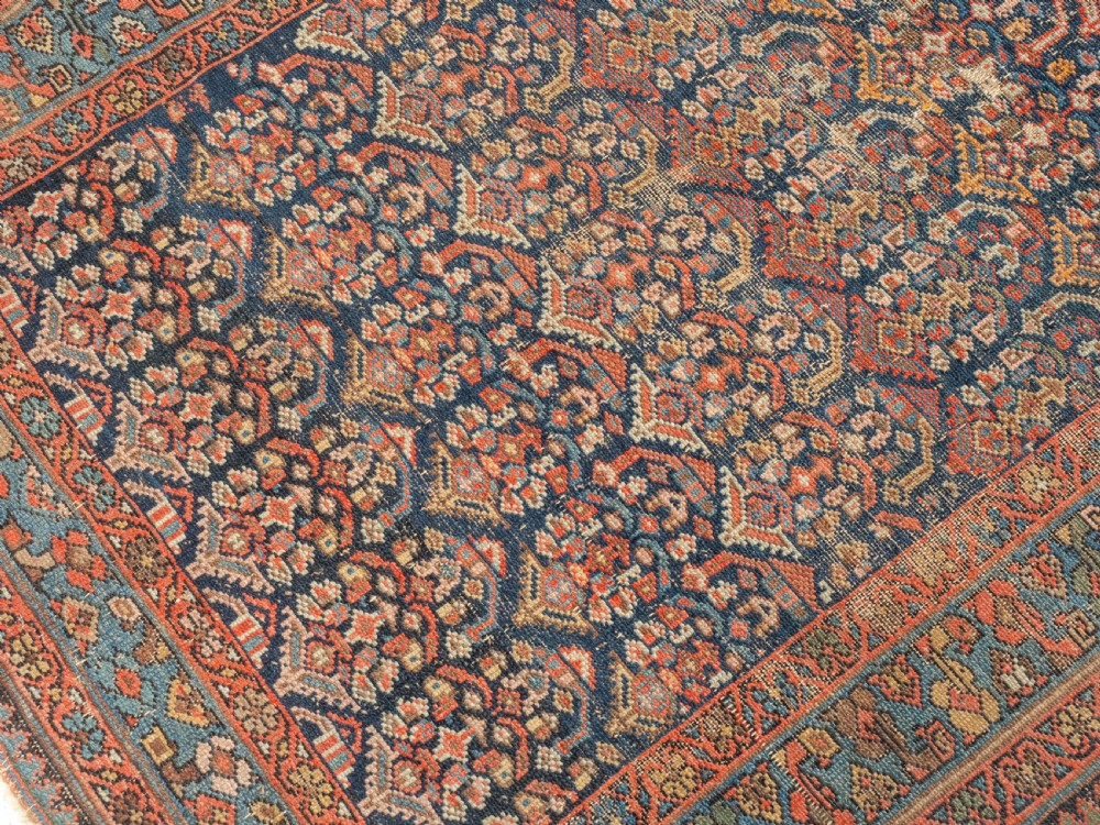 Northwest Persian Hamadan Rug Late C19th 7'1