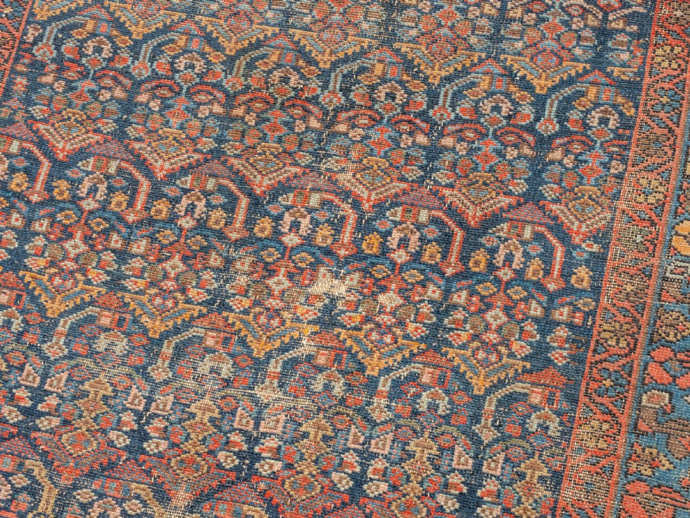 Northwest Persian Hamadan Rug Late C19th 7'1