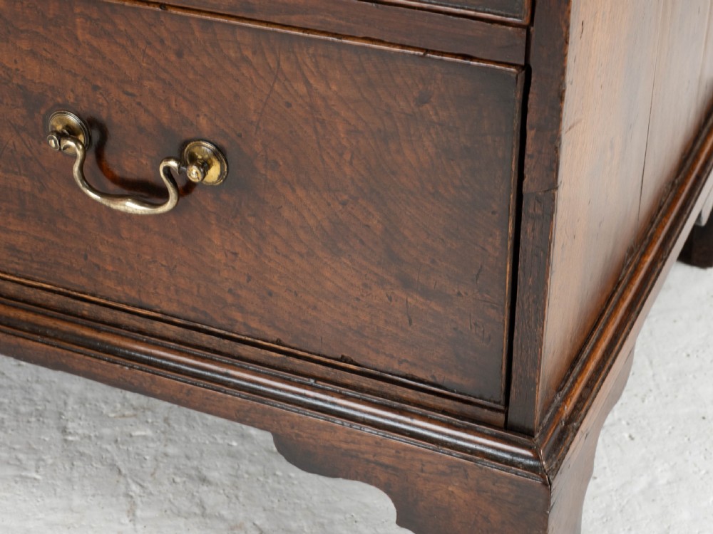 Elm Georgian Chest of Drawers C1760 (George III Country) View VIII