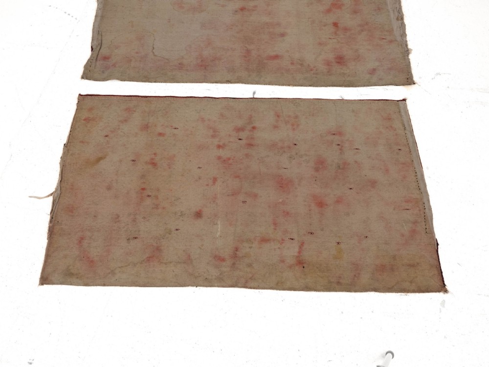 C.19th Pair of Tekke Chuvals Turkmen Rugs 3' x 5'1