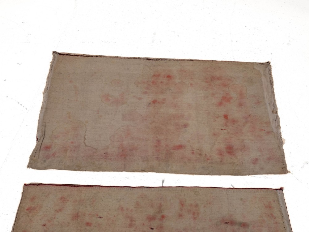 C.19th Pair of Tekke Chuvals Turkmen Rugs 3' x 5'1
