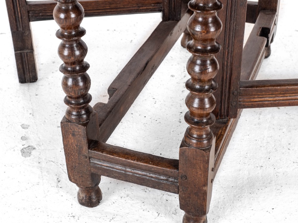 C17th & Later Oak Small Gateleg Dropleaf Table (Dining Occasional Breakfast) View XV