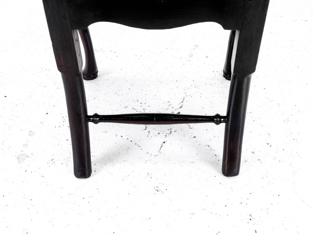 George II Mahogany Side/Dining Chair C1730 (Queen Anne Georgian Carved Cabriole Legs) View XIX