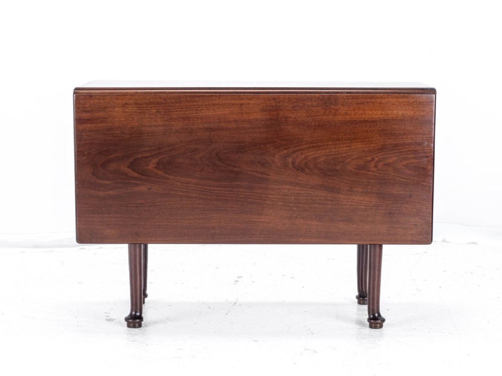 George I Pad Foot Mahogany Drop Leaf Gateleg Dining Table C1720 (Georgian) View X