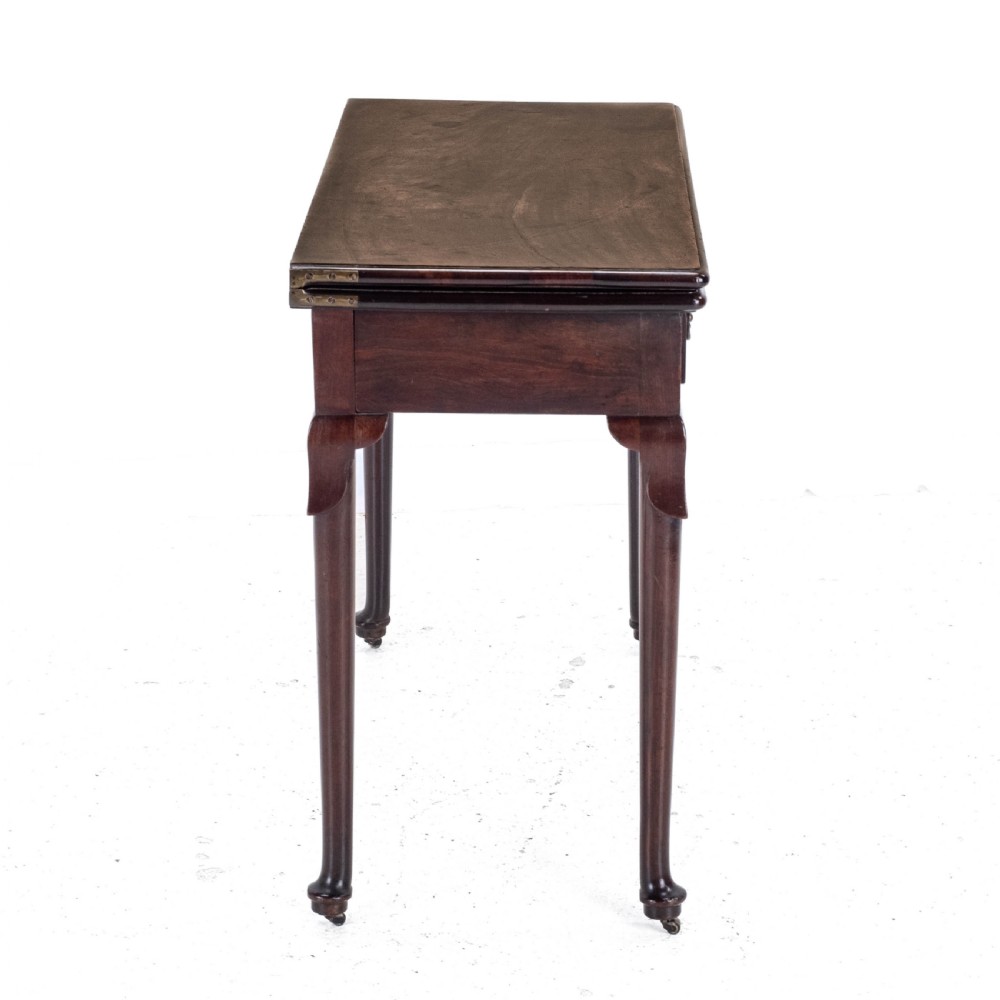 George II Mahogany Console Card/Games Table with Drawer C1750 (Georgian) View VI