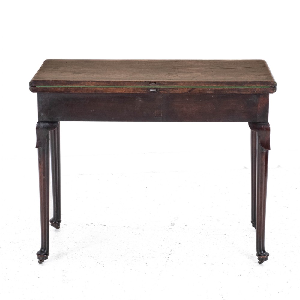 George II Mahogany Console Card/Games Table with Drawer C1750 (Georgian) View VII