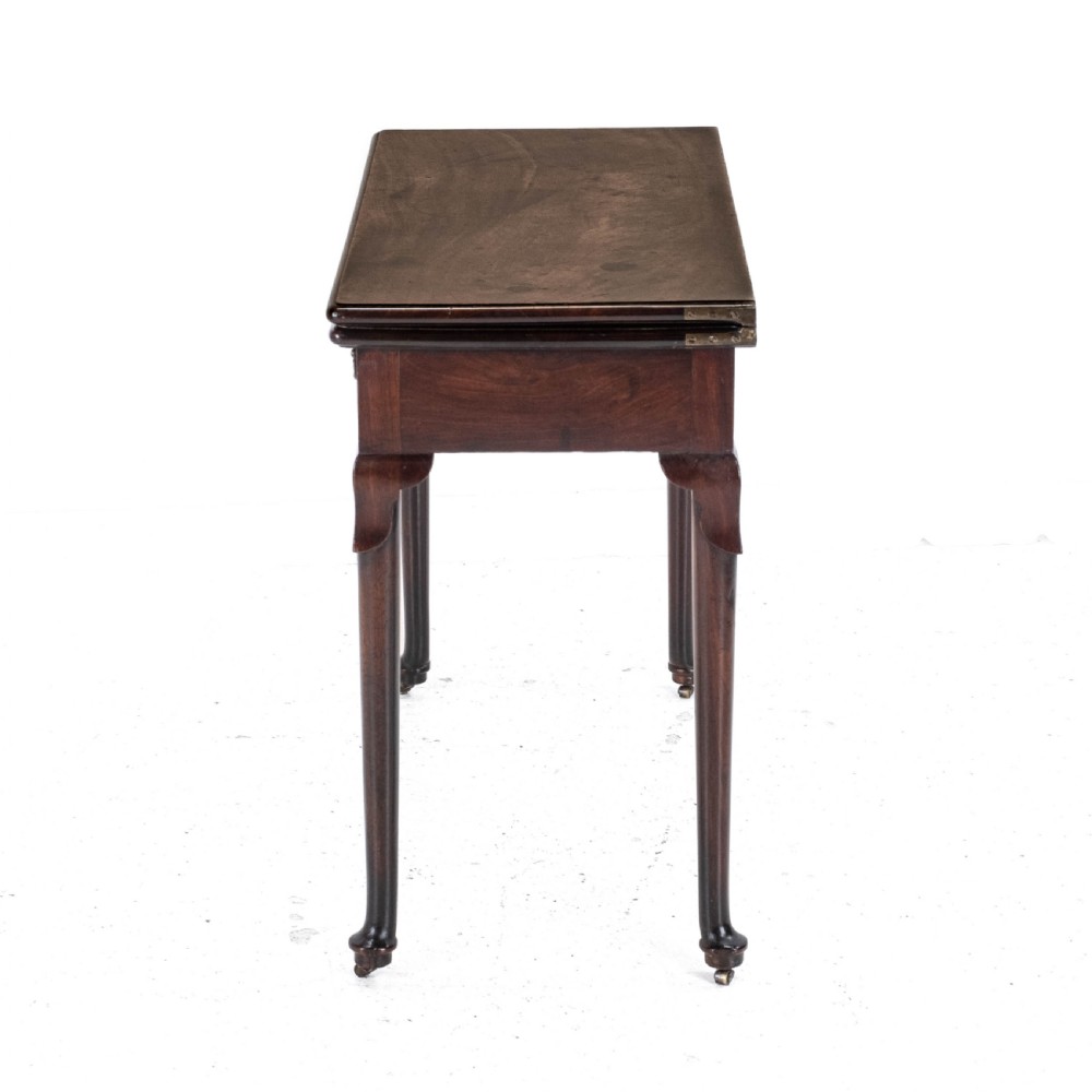 George II Mahogany Console Card/Games Table with Drawer C1750 (Georgian) View VIII
