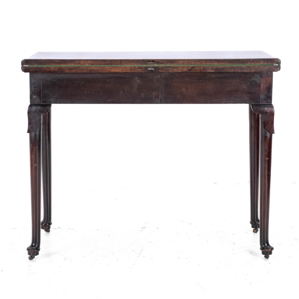 George II Mahogany Console Card/Games Table with Drawer C1750 (Georgian) View XXV