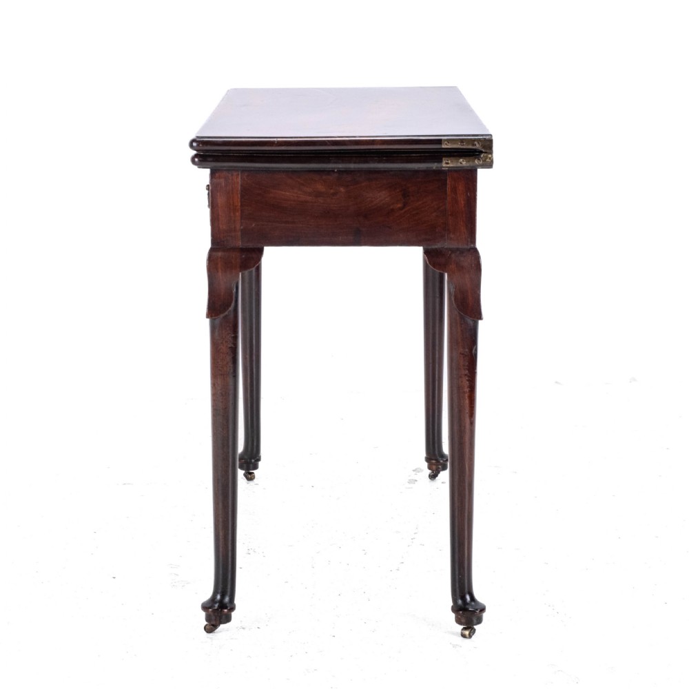 George II Mahogany Console Card/Games Table with Drawer C1750 (Georgian) View XXVI