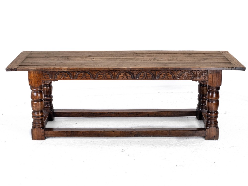C.17th Carolean/Jacobean Style, 7'5