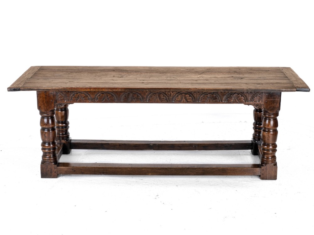 C.17th Carolean/Jacobean Style, 7'5